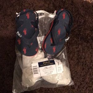 Polo Ralph Lauren flip flops